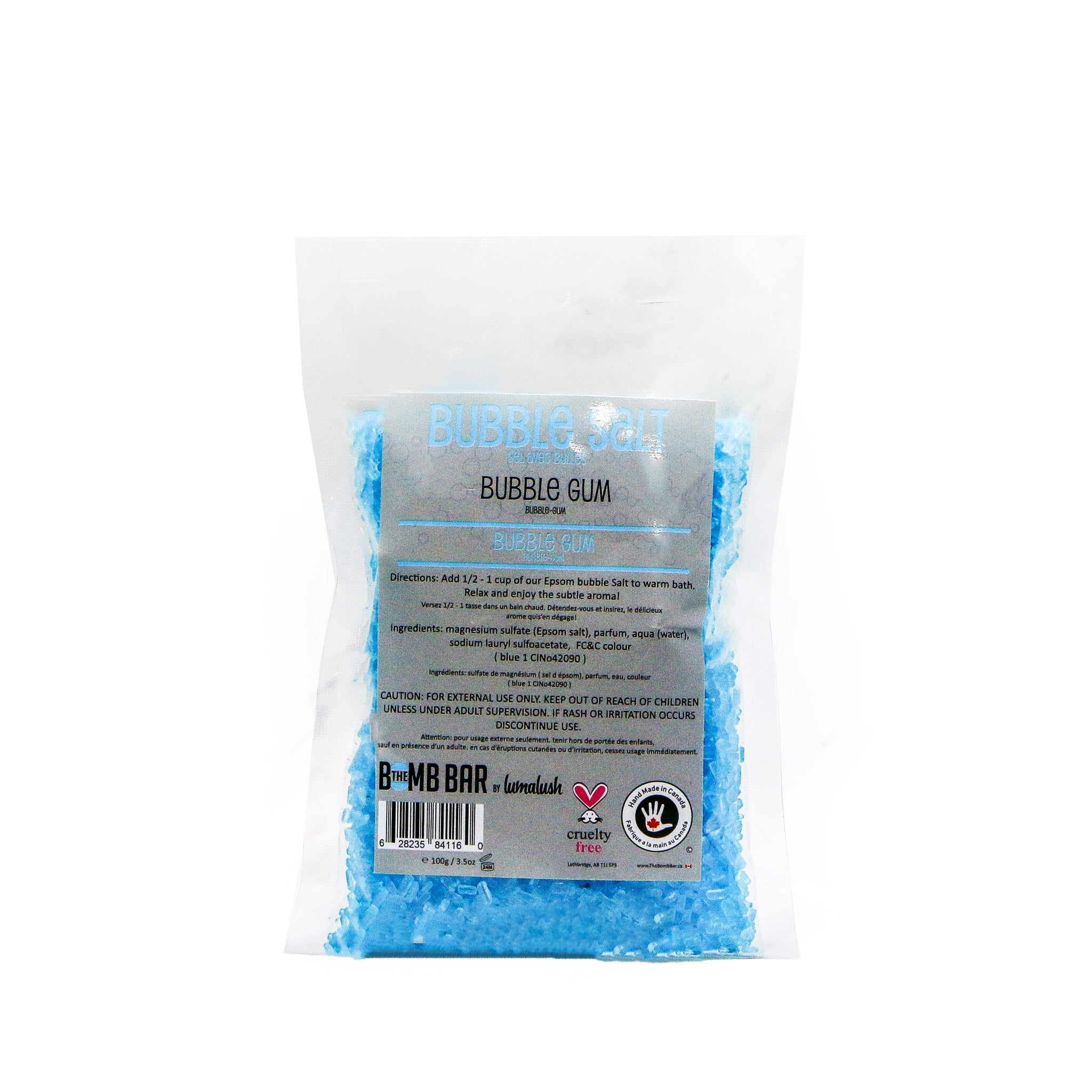 Bubble Salt Soak with Epsom Salt