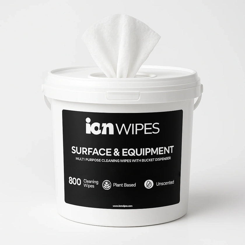 Gym Wipes with Bucket Dispenser | Surface & Equipment Cleaning Wipes - 800ct