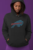 Rhinestone Buffalo Bills Fan Shirt – Sparkle NFL Bling Apparel | Bling Dazzel