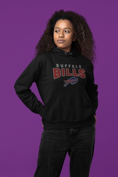 Buffalo Bills Rhinestone Shirt – Bling Football Sparkle Game Day Tee | Blingdazzel