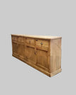 Buffet campagnard en bois de manguier fini patine naturel