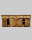 Buffet campagnard en bois de manguier fini patine naturel