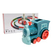 Building Blocks Train Toy Baby Car Puzzle Automatic Release