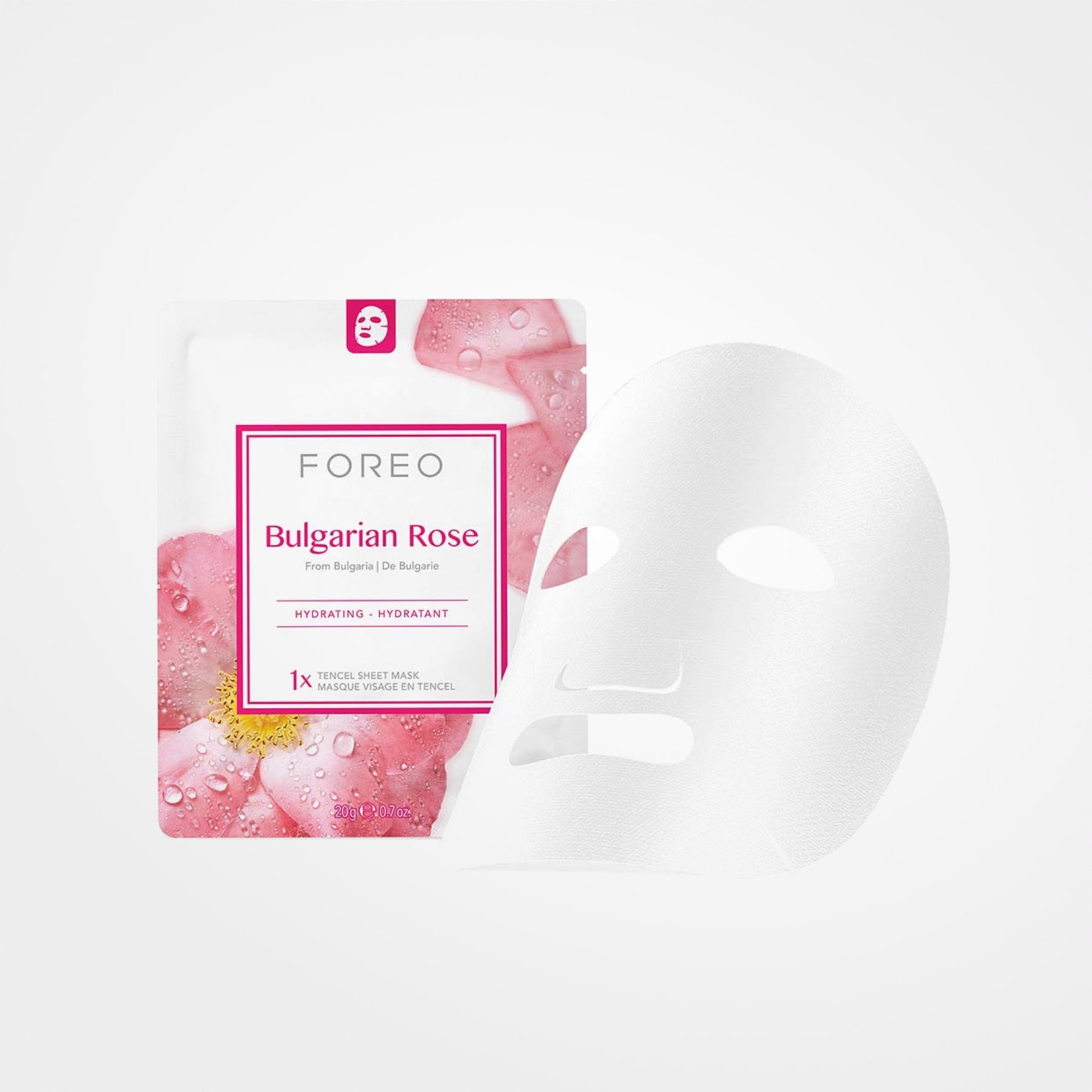 FOREO Bulgarian Rose Sheet Mask (3x)