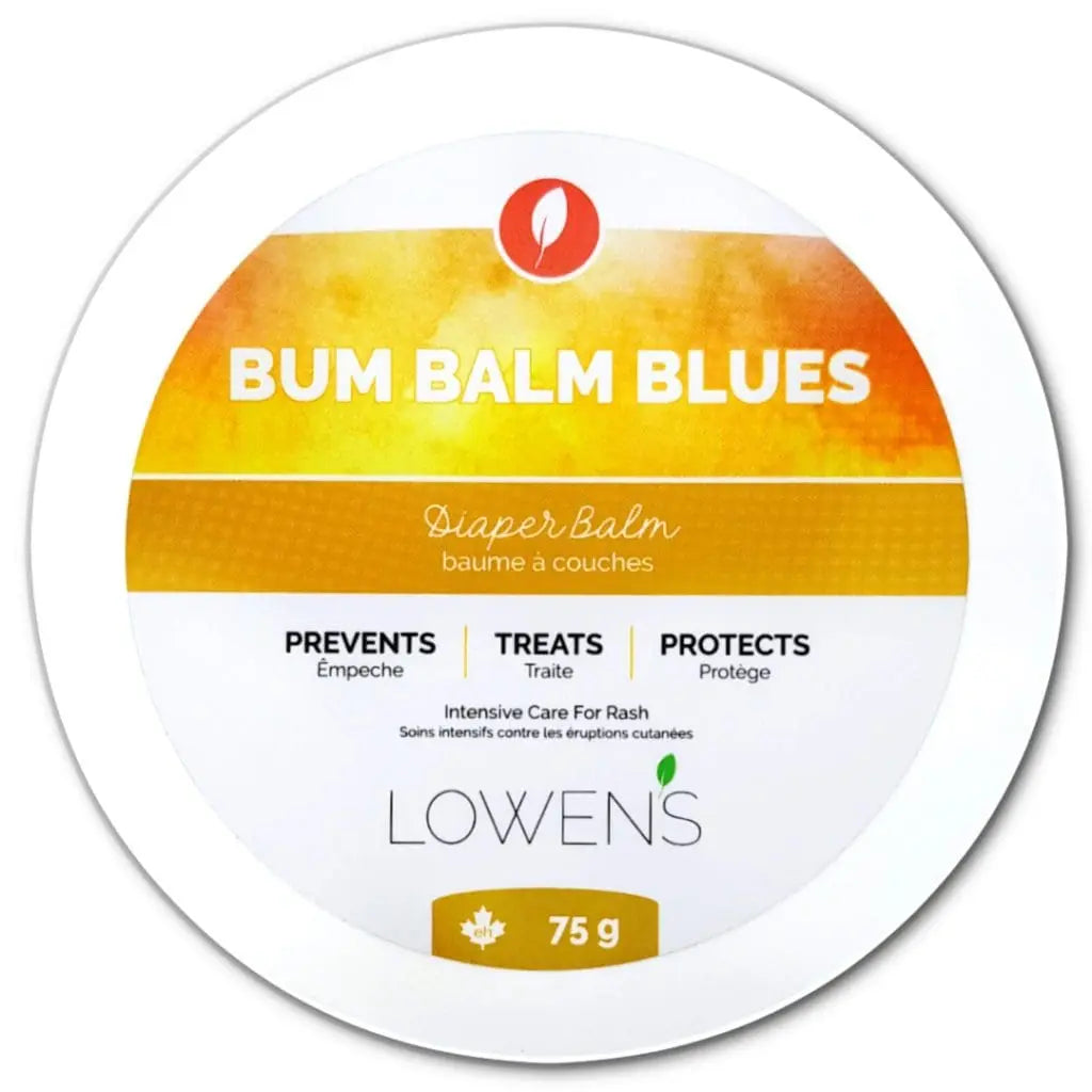 Lowen's Award Winning Bum Balm Blues - Natural Diaper Balm