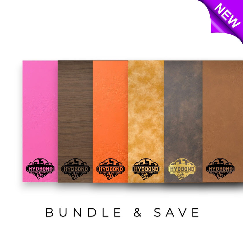 BUNDLE & SAVE ON ULTRAHYD® HYDBOND LEATHERETTE SHEETS WITH ADHESIVE (12