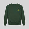 F83 PREMIUM CREWNECK - FOREST GREEN