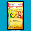 Pikachu Mcdonalds 20/M-P Promo 2025 (Graded) Display Case