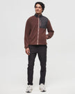 Recycled MicroFleece Contrast Full Zip