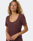 Hemp Scoop Neck T-Shirt