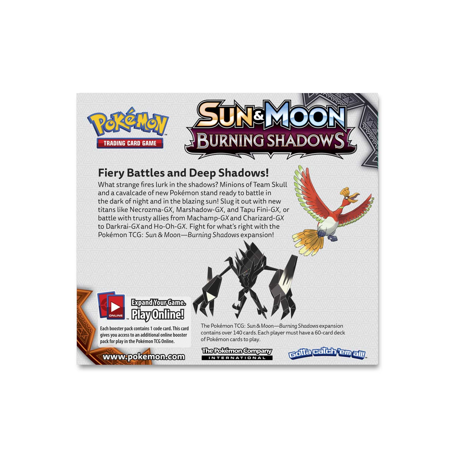 Pokémon TCG - Sun & Moon - Burning Shadows - Booster Box