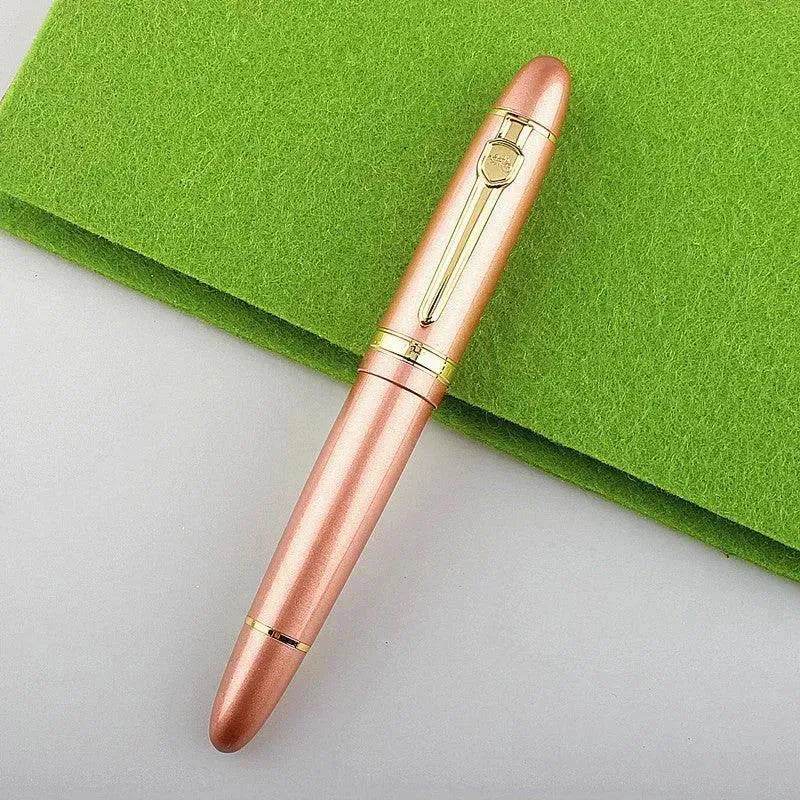 Business Office Metal Signature Signed Pearl Round Beads Neutral Ball Pen