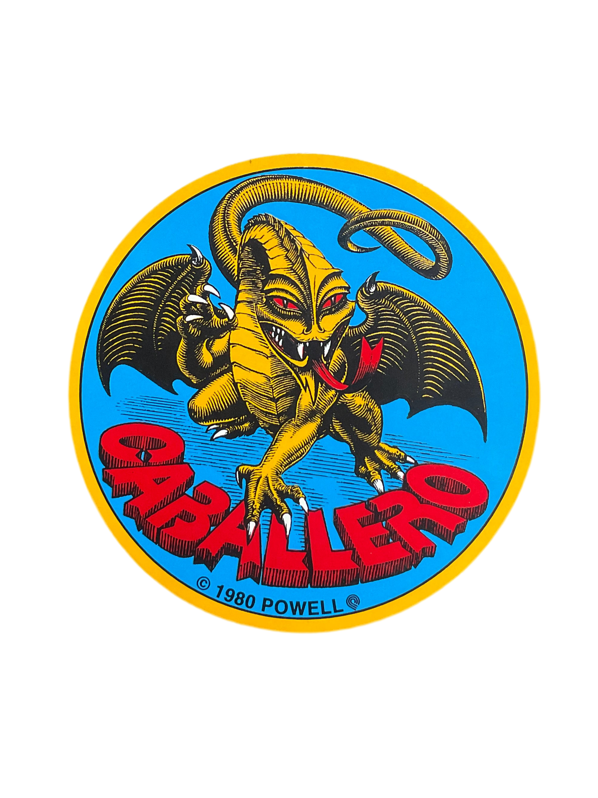 P Sticker Caballero
