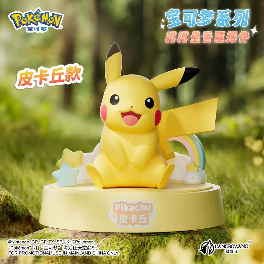 Pokemon Sit-in-a-Row Aromatherapy Figurines Series