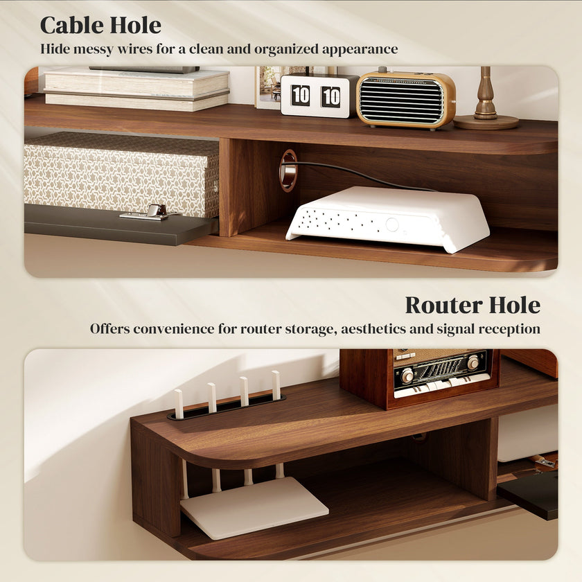 Lennox Floating TV Stand for TVs up to 75