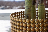 Lany - Brass Mid- Century Planter