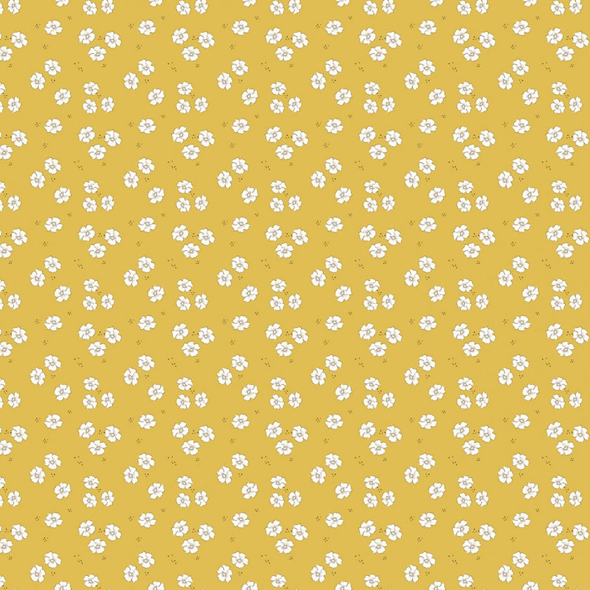 Riley Blake -  Bloomberry - Flower Bed - Yellow