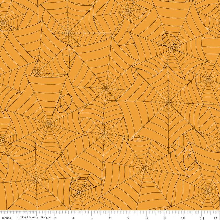 Riley Blake - Costume Maker's Act II - Web Orange - C16011-ORANGE