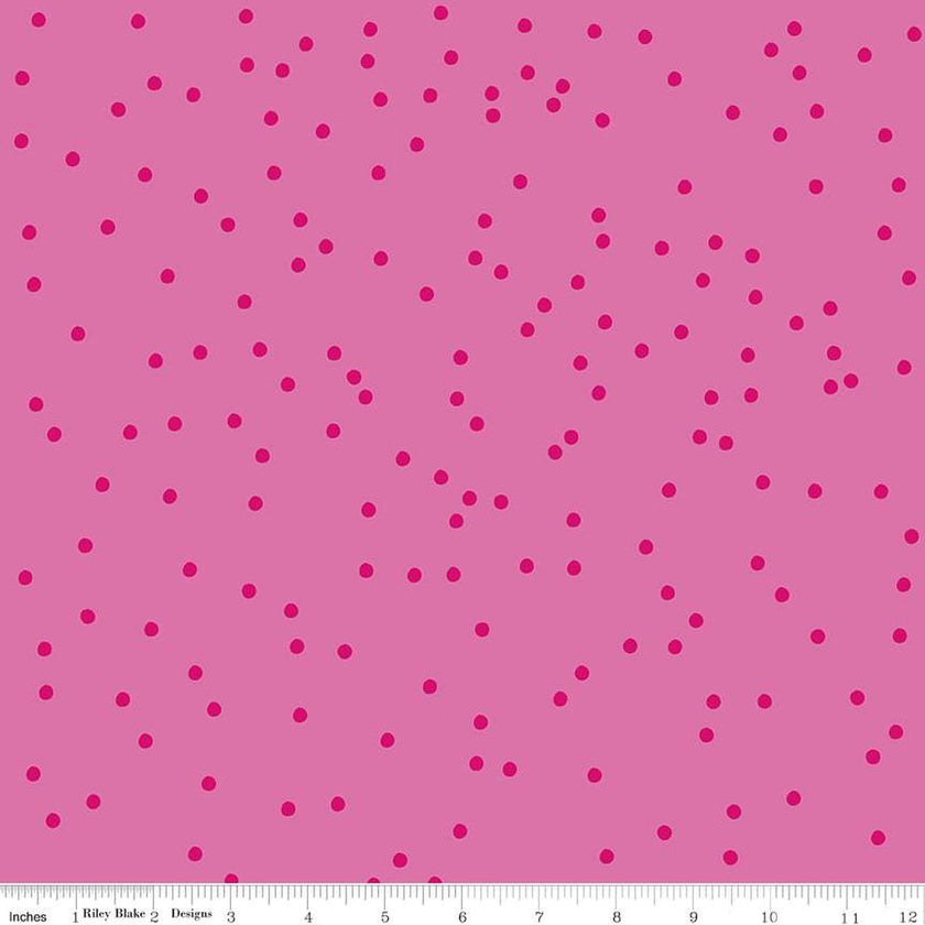 Riley Blake - On the Dot - Bubblegum