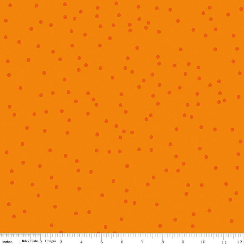 Riley Blake - On the Dot - Clementine