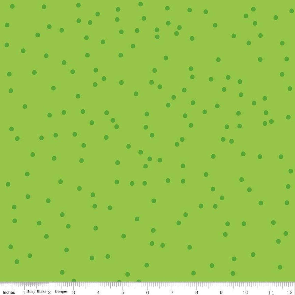 Riley Blake - On the Dot - Kiwi