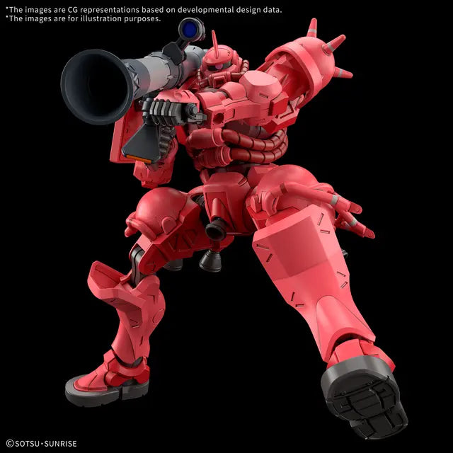 HG 1/144 Chars Zaku(GQ) Plastic Model Kit
