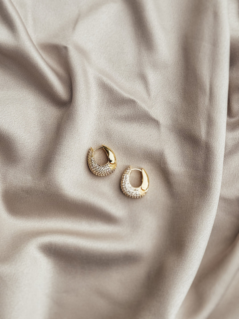 The James CZ Hoops