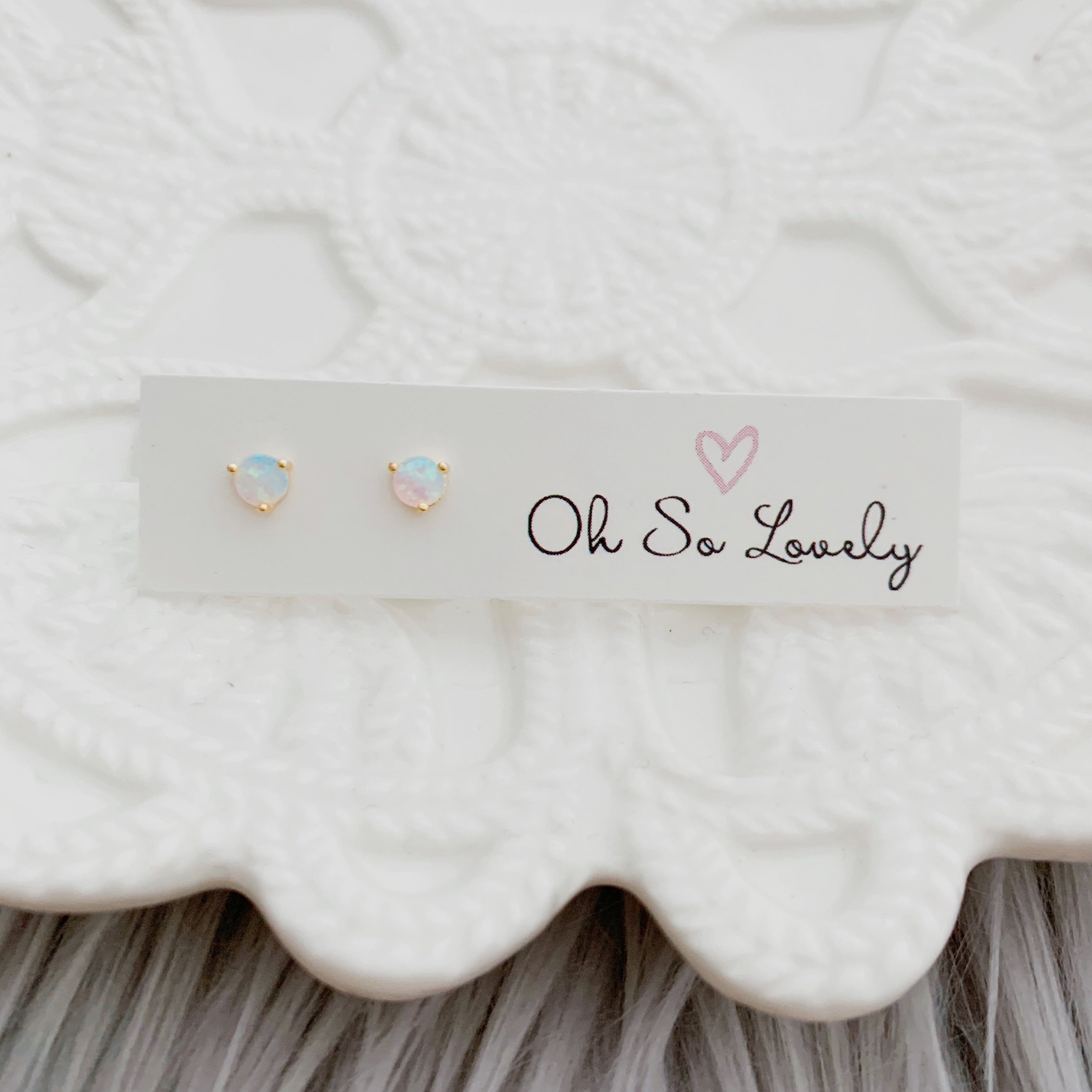 Opal Studs