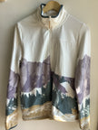 Mountain Landscape Half-Zip Pullover