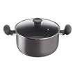 T-FAL 10Pc Hard Titanium Cookware Set - C706SC55