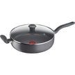 T-FAL 10Pc Hard Titanium Cookware Set - C706SC55