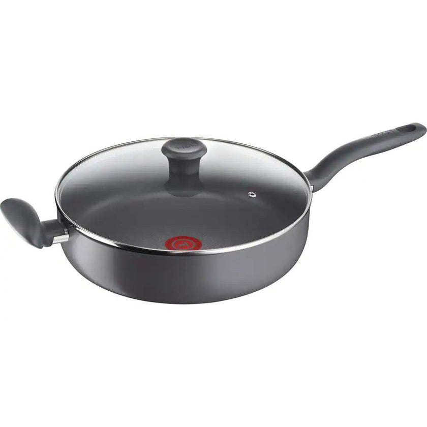 T-FAL 10Pc Hard Titanium Cookware Set - C706SC55