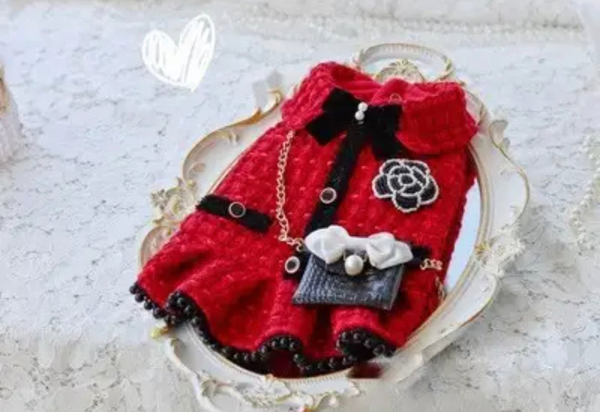 Coco Tweed Outfit Set | Dog Vest or Dress Set
