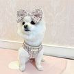 Dog Harness & Leash Set | Isabella Tweed Bow Walking Set