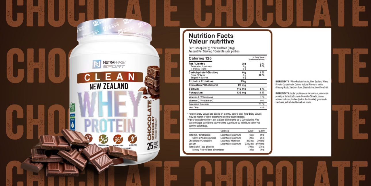 NutraPhase Clean New Zealand Whey Protein Powder