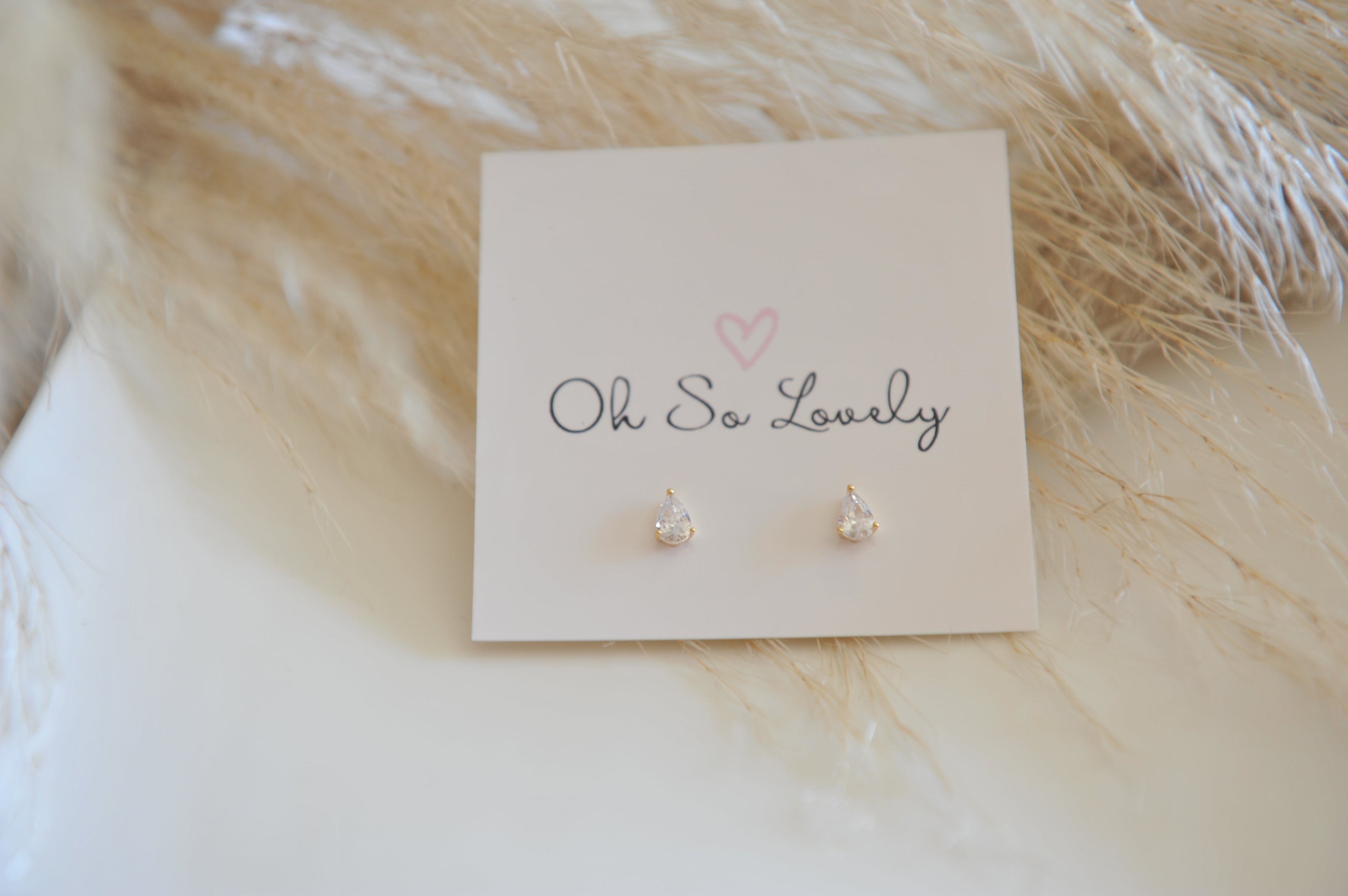 Bonita Teardrop Studs