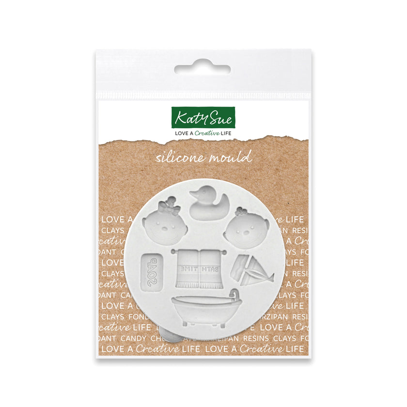 Miniature Bathtime Silicone Mould