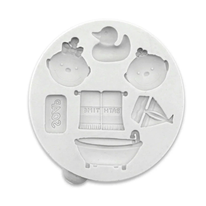 Miniature Bathtime Silicone Mould
