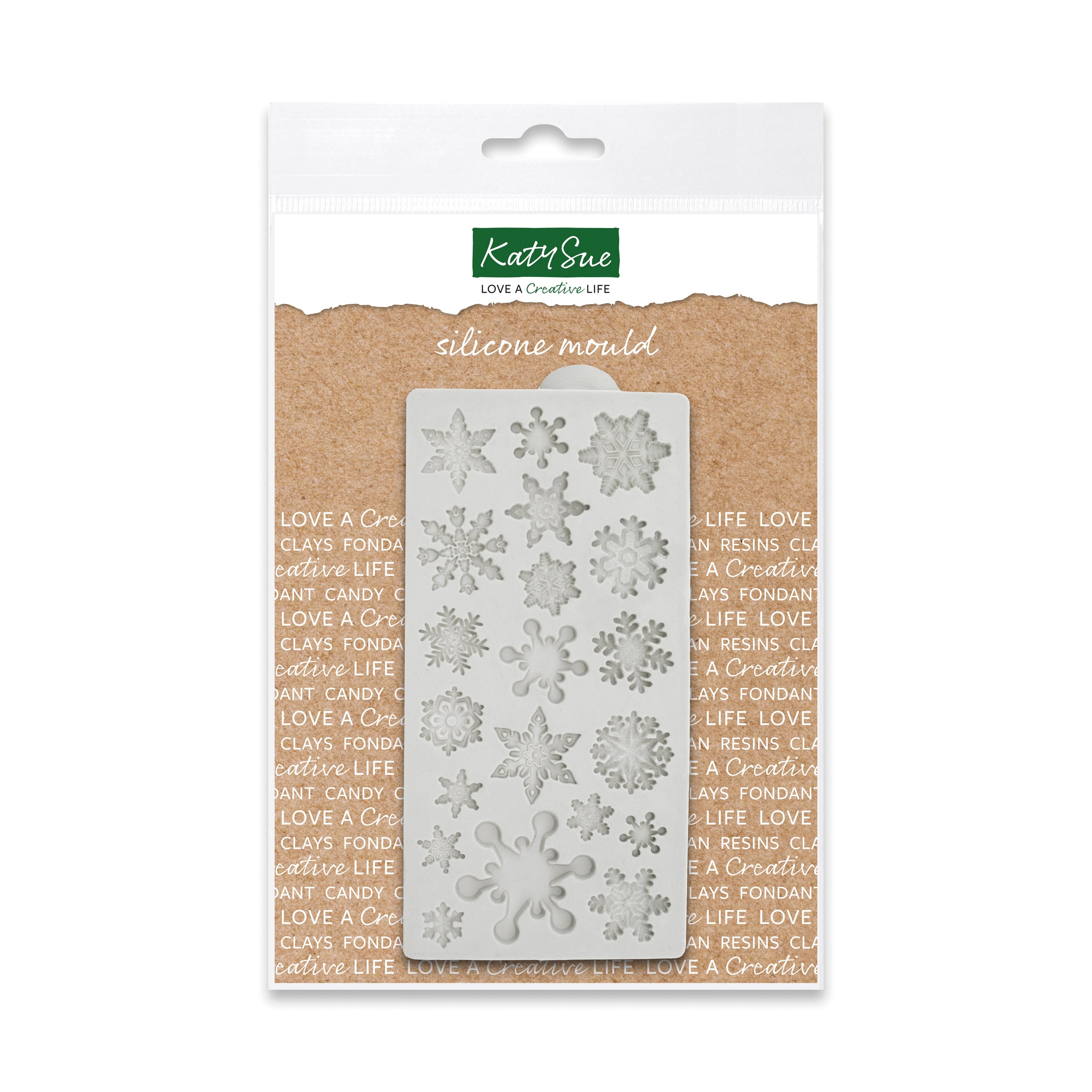 Miniature Snowflakes Silicone Mould
