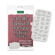 Gothic Font Lowercase Alphabet Silicone Mould