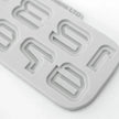 Science Fiction Alphabet and Numbers Silicone Mould Set of 2