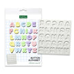 Button Alphabet Silicone Mould