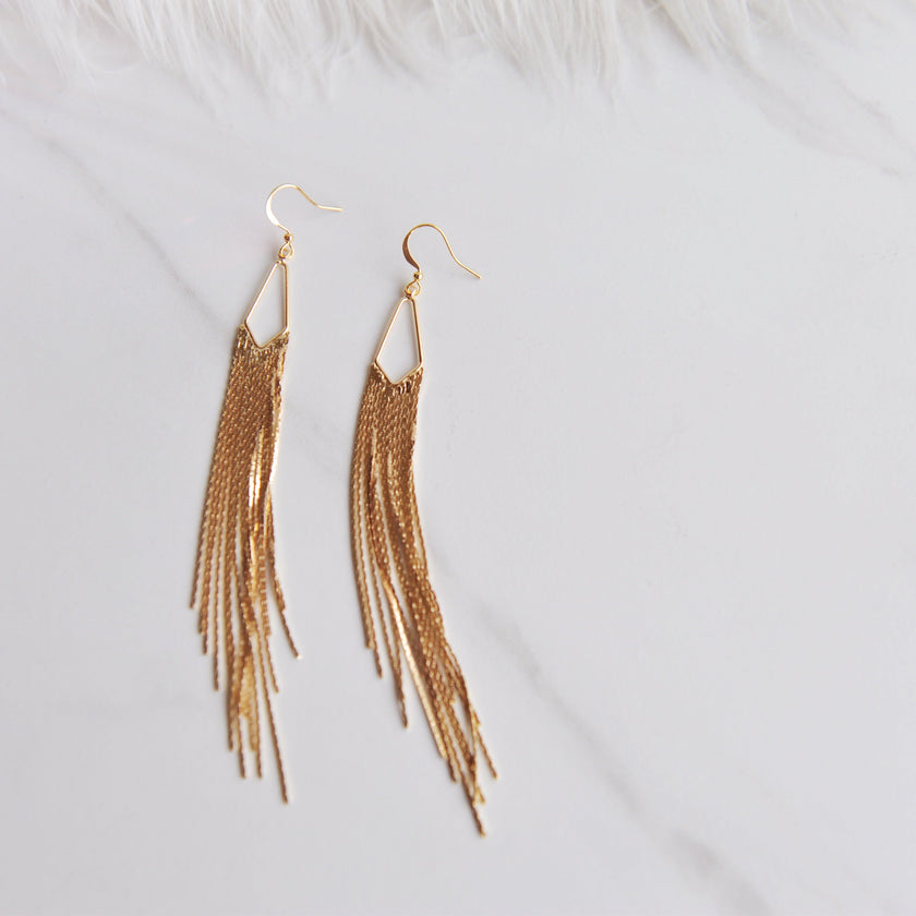 Show Stopper Tassel Earrings