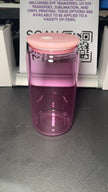 Blank Jelly Libby Glass Cup 10oz - Customizable with Vinyl & UV DTF