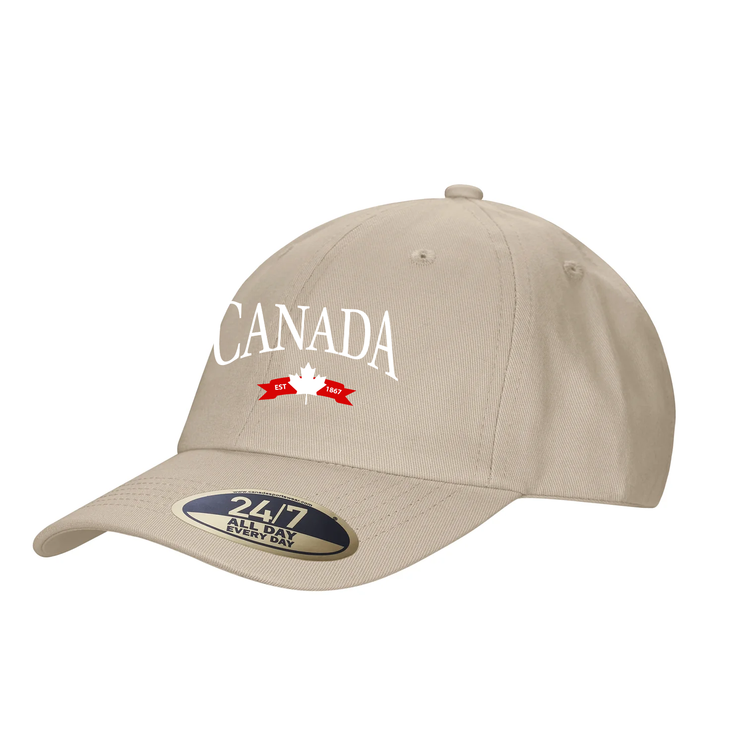 CANADA VARSITY EMBROIDERED DAD CAP