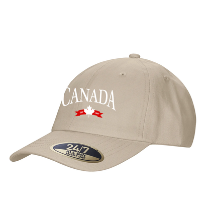 CANADA VARSITY EMBROIDERED DAD CAP