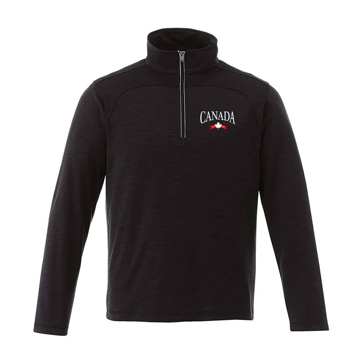 CANADA VARSITY EMBROIDERED PREMIUM ATHLETIC 1/4 ZIP (MENS)