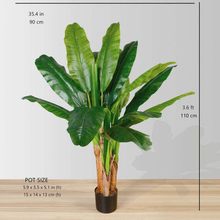 Cali Artificial Banana Tree Potted Plant 43