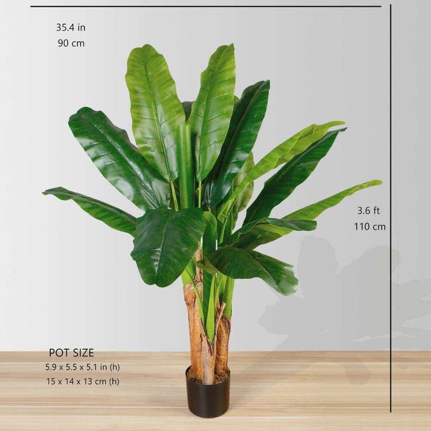 Cali Artificial Banana Tree Potted Plant 43