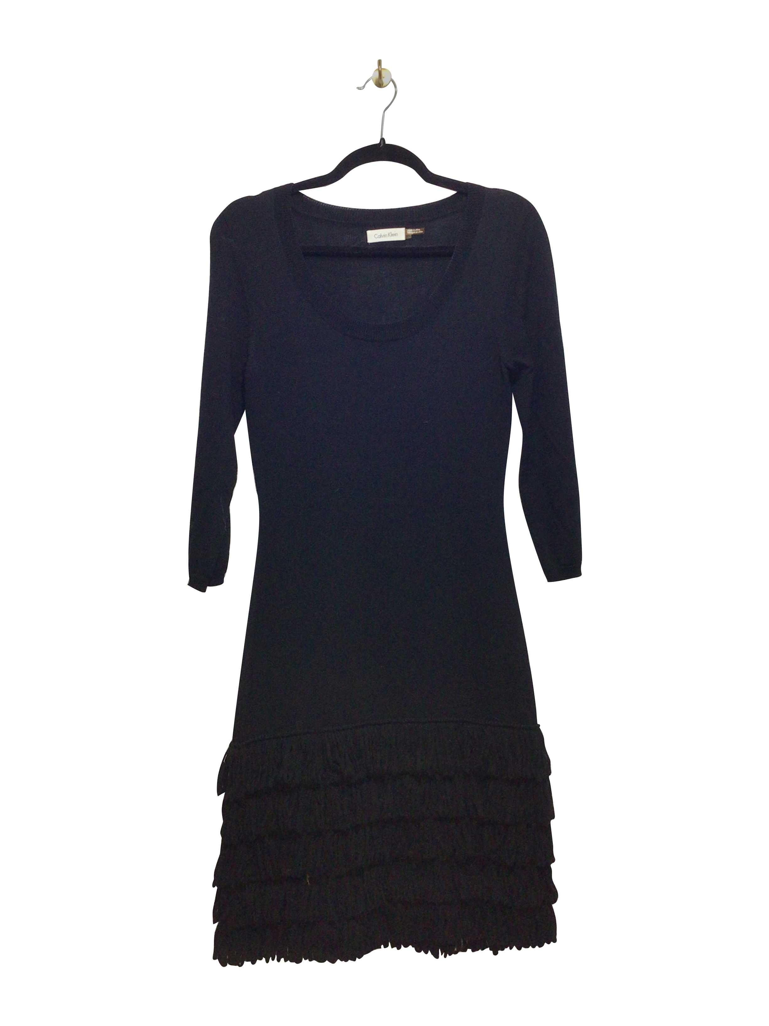 CALVIN KLEIN Regular fit Bodycon Dress in Black  -  XS